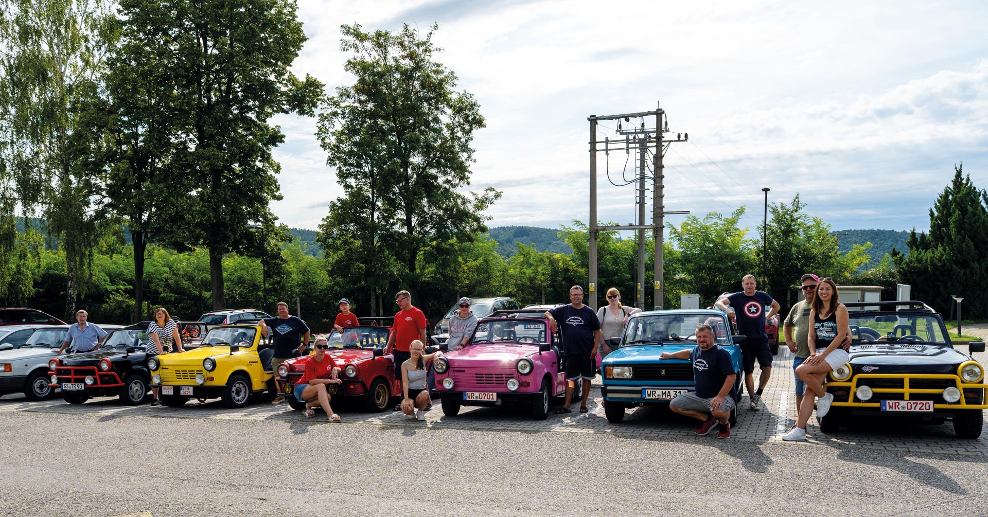 Dieses Bild entstand bei der gemeinsamen IG-Sommerfahrt 2025 nach Ungarn. Den Bericht dazu lesen Sie in der Supertrabi-Dezember-Ausgabe 2025 (Heft 123) ab Seite 38. Foto: Sachsenring IG Wernigerode